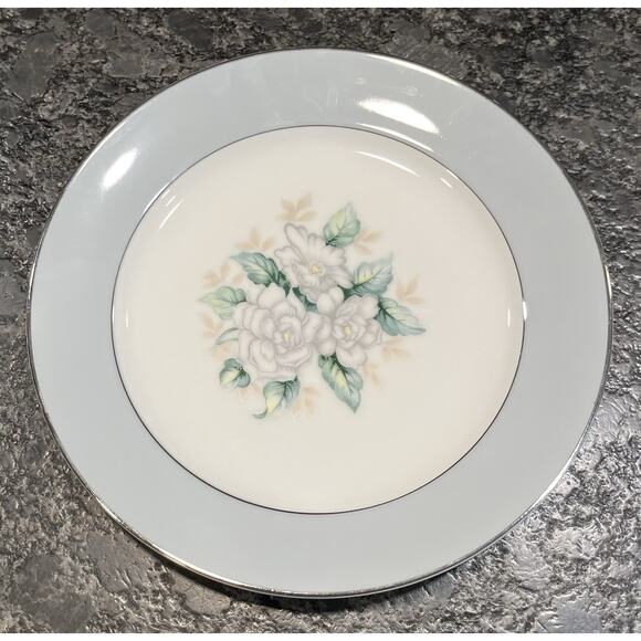 4 Vintage 7 1/2” Sheraton Salad Plates Harmony House Fine China Sears #3250 - Picture 3 of 4